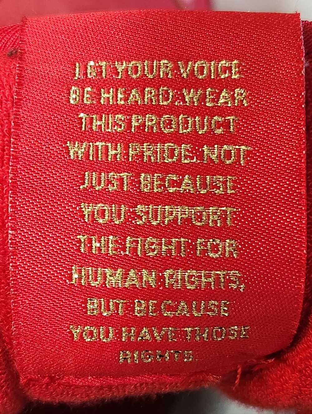 Reebok Workout Plus "Human Rights Now"-Vector Red - Picture 15 of 16
